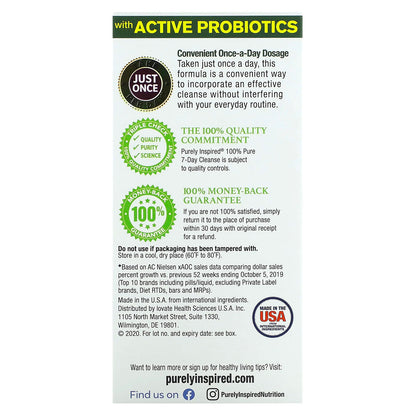 Purely Inspired, 7-Day Cleanse, 42 Capsules