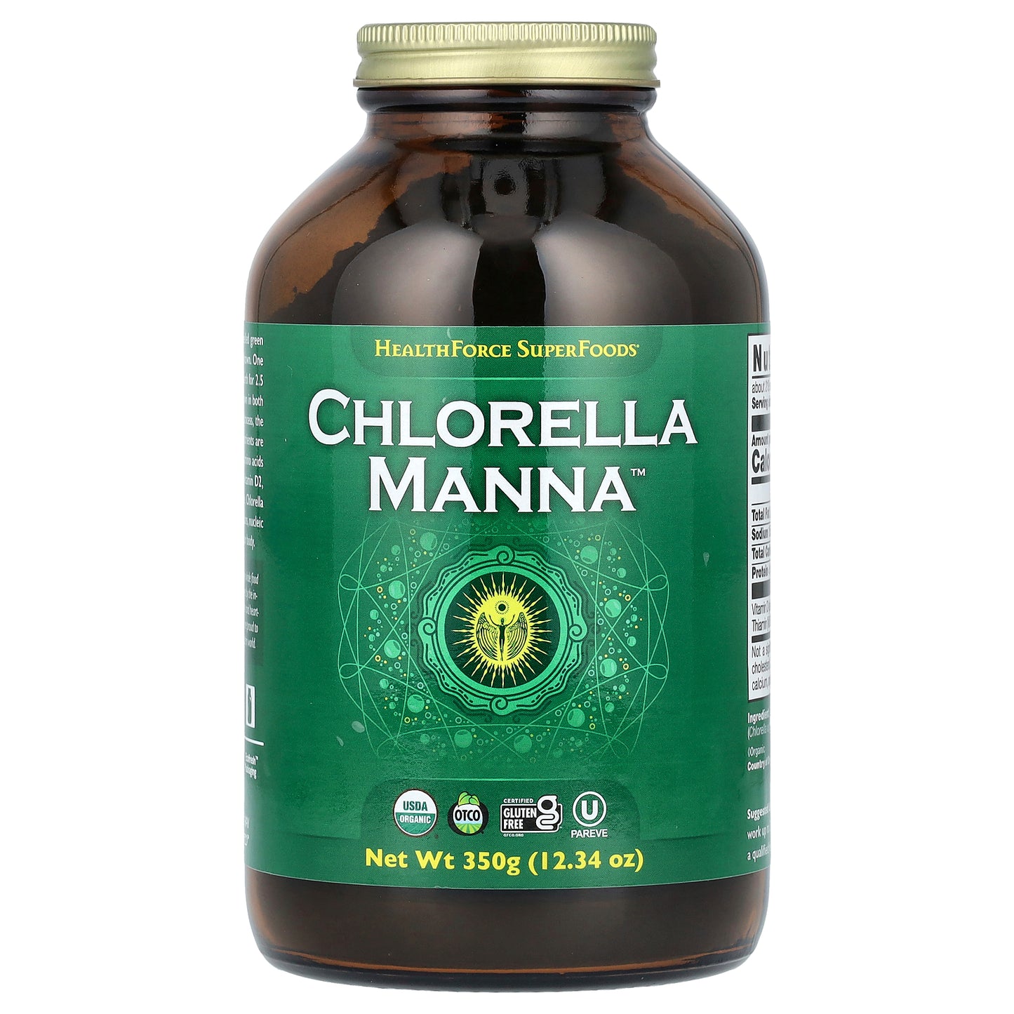 HealthForce Superfoods, Chlorella Manna™, 12.34 oz (350 g)