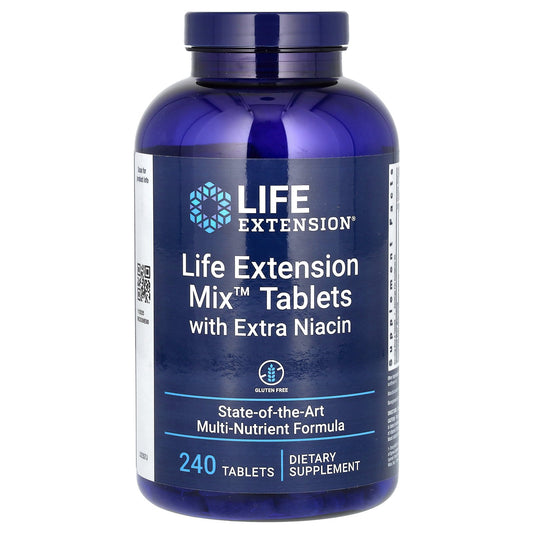 Life Extension, Life Extension Mix Tablets with Extra Niacin, 240 Tablets