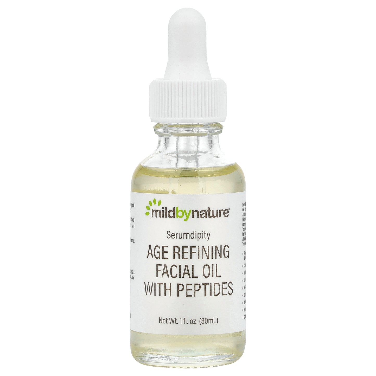 Mild By Nature, Serumdipity, Age Refining Facial Oil with Peptides, 1 fl oz (30 ml)