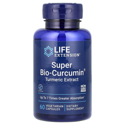 Life Extension, Super Bio-Curcumin, Turmeric Extract, 60 Vegetarian Capsules