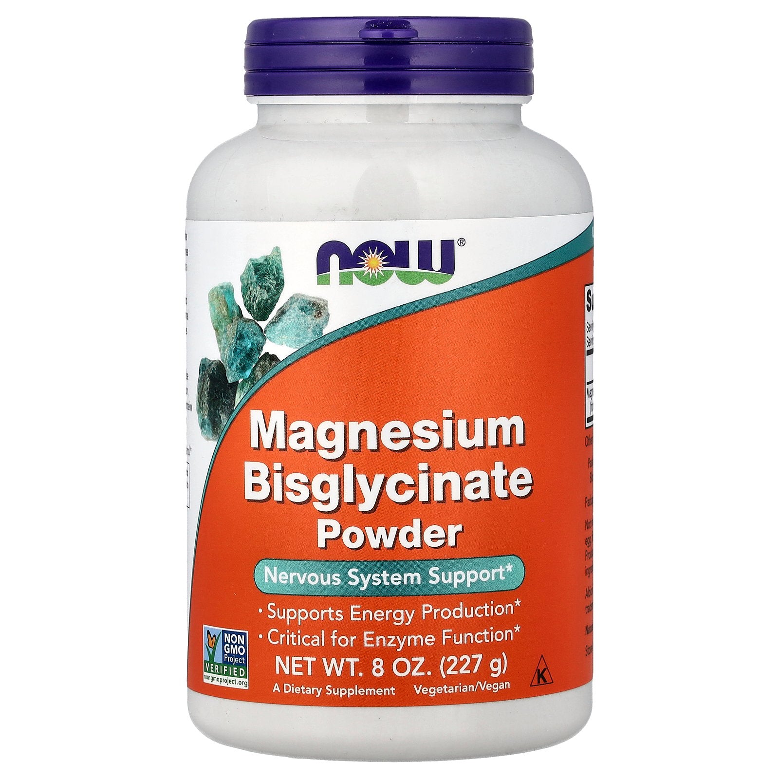 NOW Foods, Magnesium Bisglycinate Powder, 8 oz (227 g)