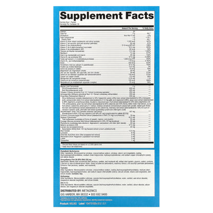 Metagenics, Wellness Essentials® Daily Packs Men's Vitality, 30 Packets