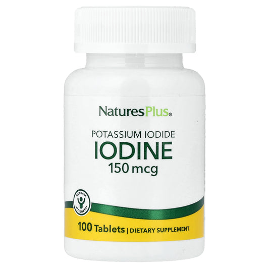 NaturesPlus, Iodine, 150 mcg, 100 Tablets