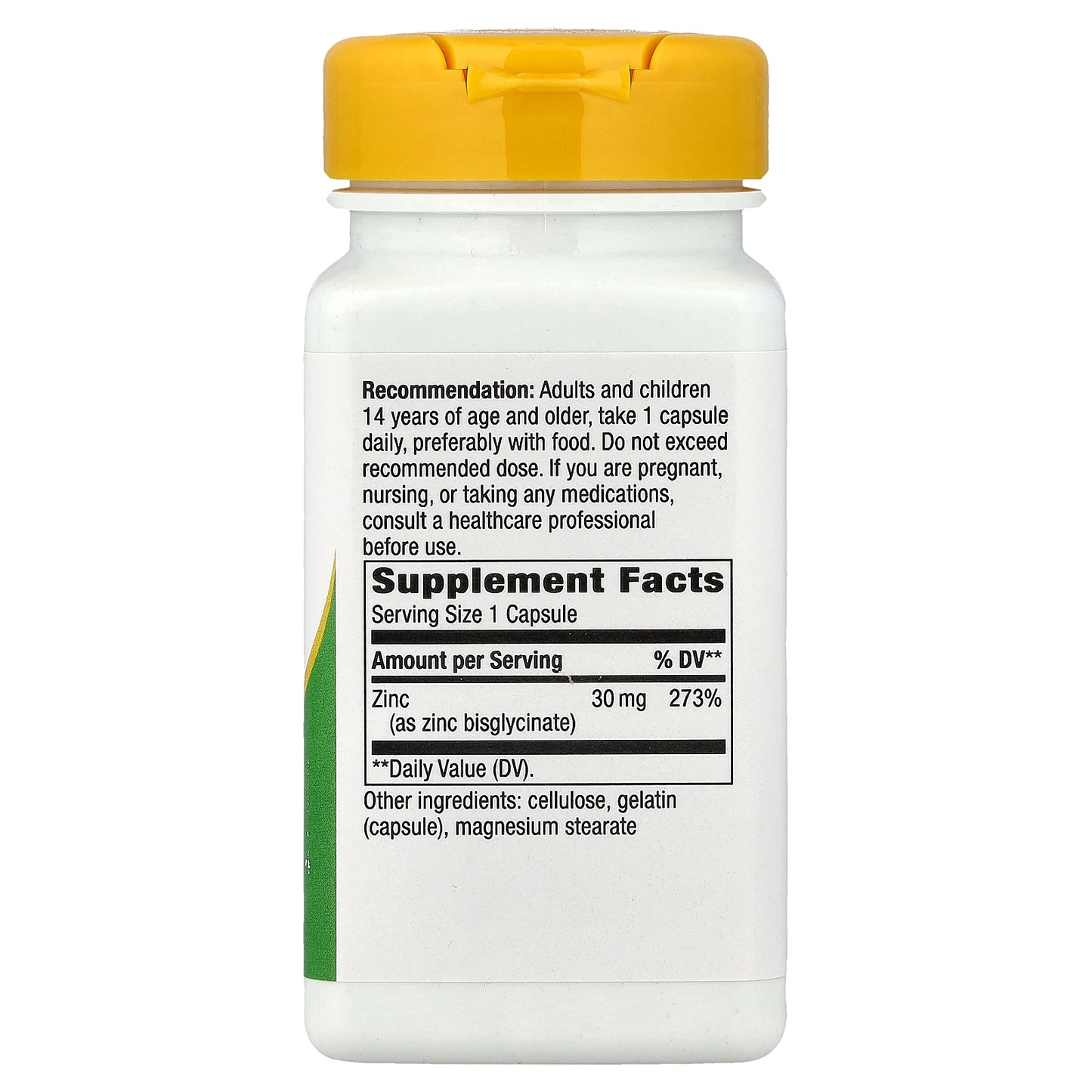 Nature's Way, Zinc Chelate, 30 mg, 100 Capsules