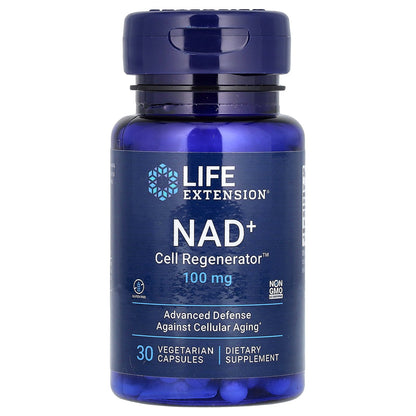 Life Extension, NAD+ Cell Regenerator, 100 mg, 30 Vegetarian Capsules