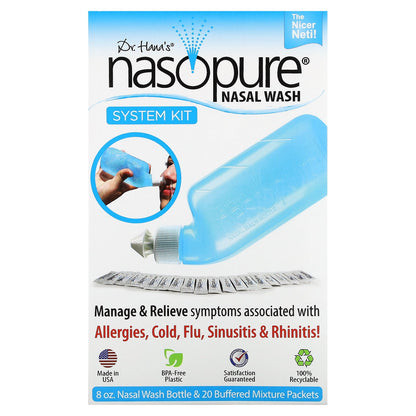 Nasopure, Nasal Wash System Kit, 21 Piece Kit