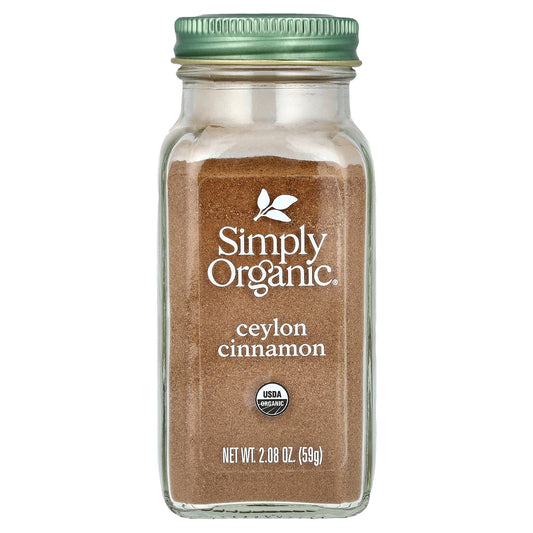 Simply Organic, Ceylon Cinnamon, 2.08 oz (59 g)