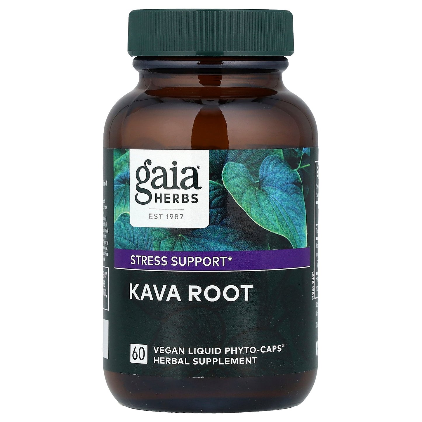 Gaia Herbs, Kava Root, 60 Vegan Liquid Phyto-Caps®