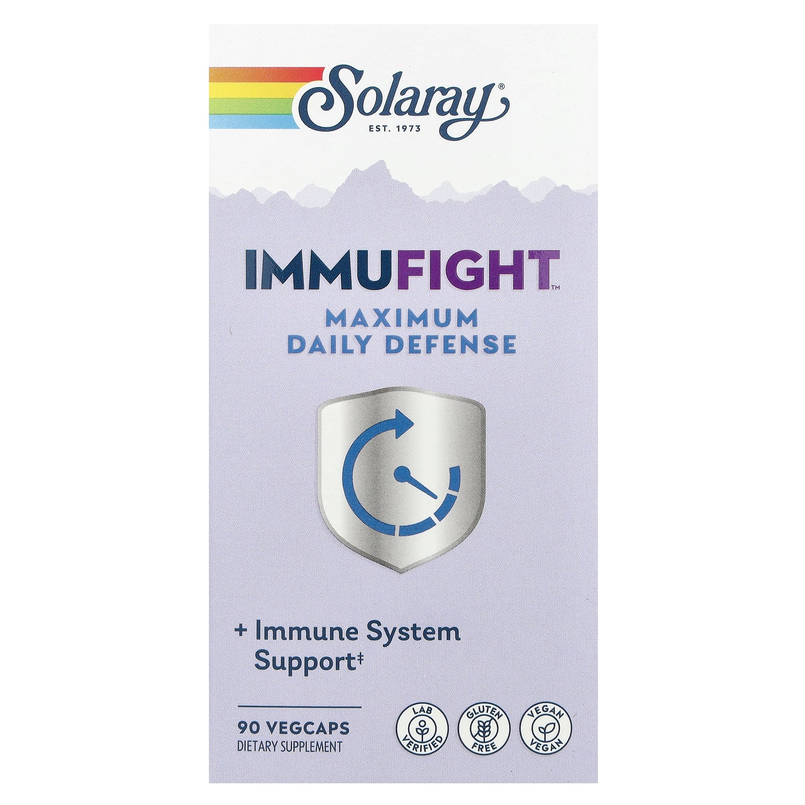 Solaray, ImmuFight™, Maximum Daily Defense, 90 VegCaps