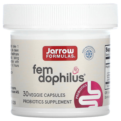 Jarrow Formulas, Vegan Fem Dophilus, 5 Billion CFU, 30 Veggie Capsules