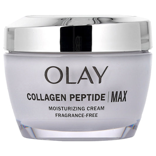 Olay, Collagen Peptide Max, Moisturizing Cream, Fragrance Free, 1.7 oz (48 g)