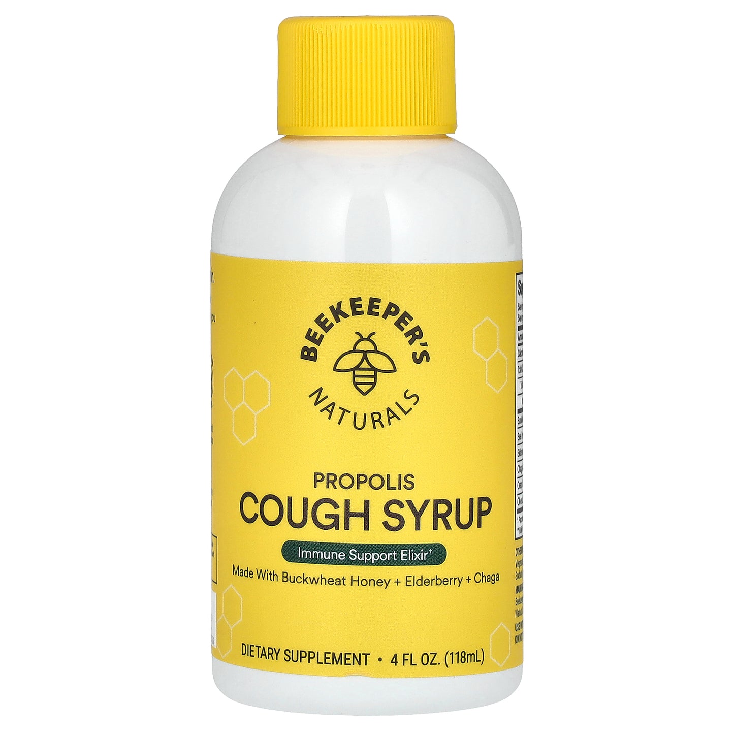 Beekeeper's Naturals, Propolis Cough Syrup, 4 fl oz (118 ml)