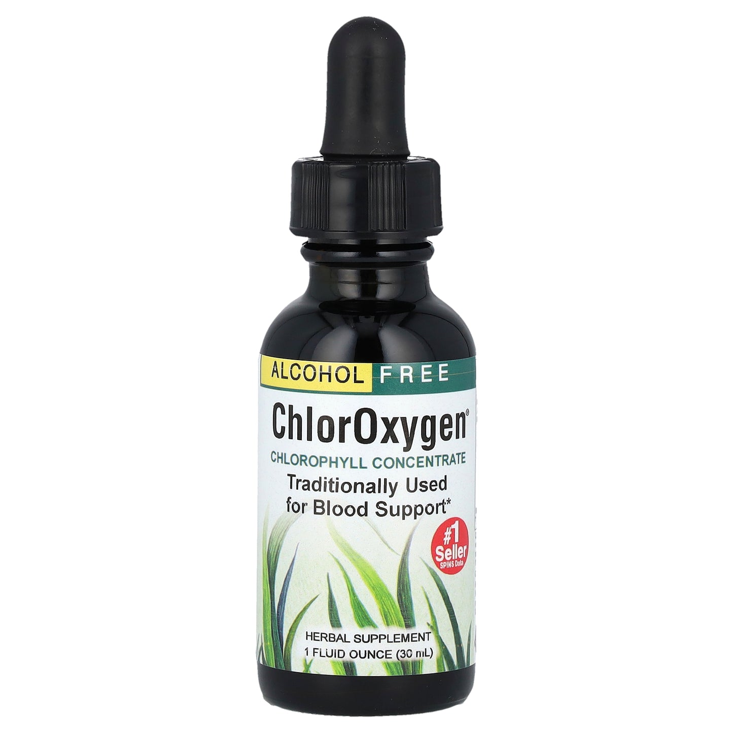 Herbs Etc., ChlorOxygen®, Chlorophyll Concentrate, Alcohol Free, 1 fl oz (30 ml)