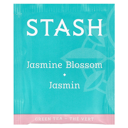 Stash Tea, Green Tea, Jasmine Blossom, 20 Tea Bags, 1.3 oz (38 g)