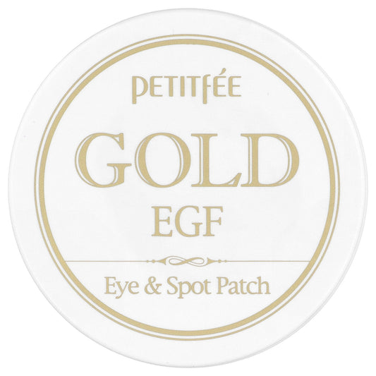 Petitfee, Gold & EGF Eye & Spot Patch, 60 Eyes Patch (1.1 g) + 30 Spot Patches (0.6 g)