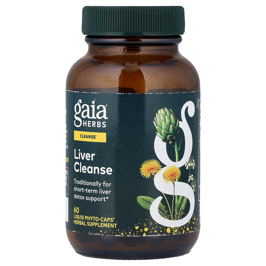 Gaia Herbs, Liver Cleanse, 60 Liquid Phyto-Caps