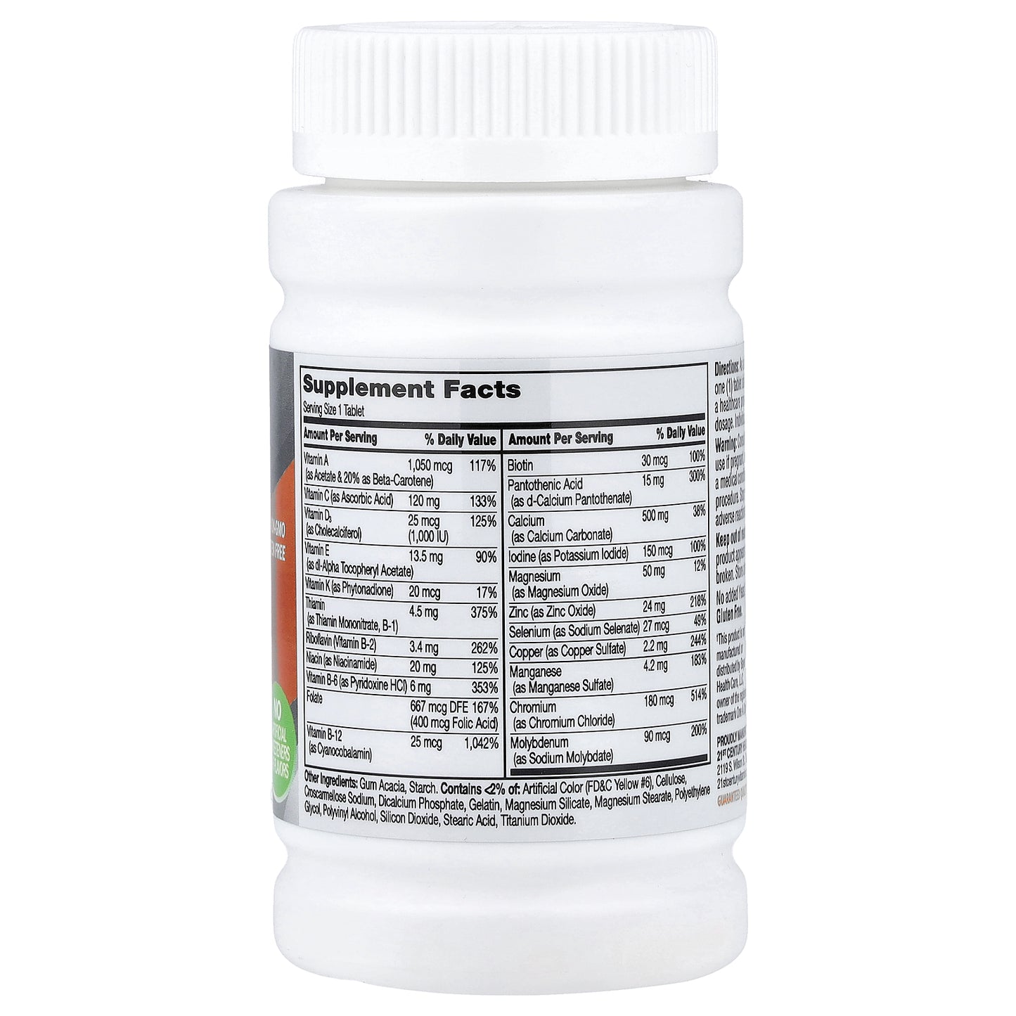 21st Century, One Daily, Women's 50+, 100 Tablets