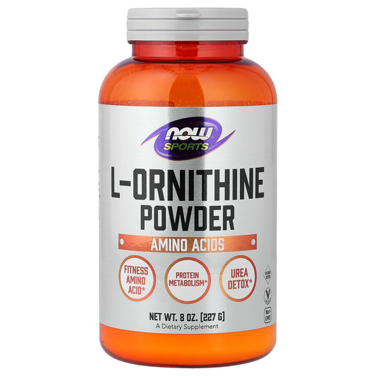 NOW Foods, Sports, L-Ornithine Powder, 8 oz (227 g)