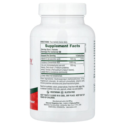 NaturesPlus, Ultra Cranberry™, Sustained Release  , 120 Tablets