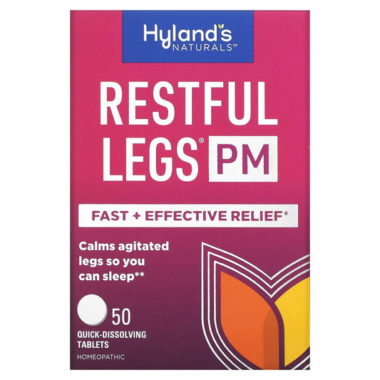 Hyland's Naturals, Restful Legs PM, 50 Quick-Dissolving Tablets