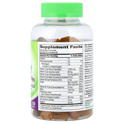 21st Century, VitaJoy® Adult Multi Gummies, Fruit, 120 Gummies