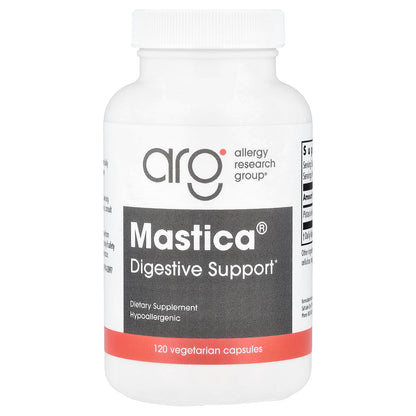 Allergy Research Group, Mastica®, Digestive Support, 120 Vegetarian Capsules (0.5 g per Capsule)