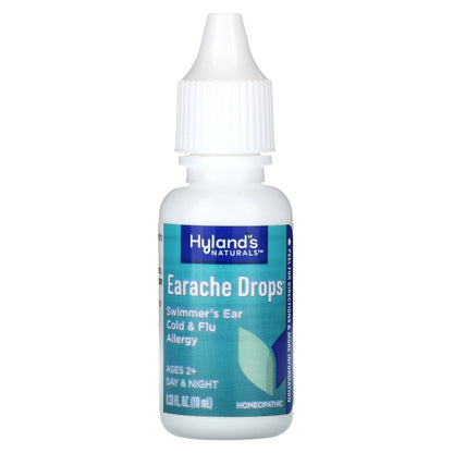 Hyland's Naturals, Earache Drops, Ages 2+, 0.33 fl oz (10 ml)