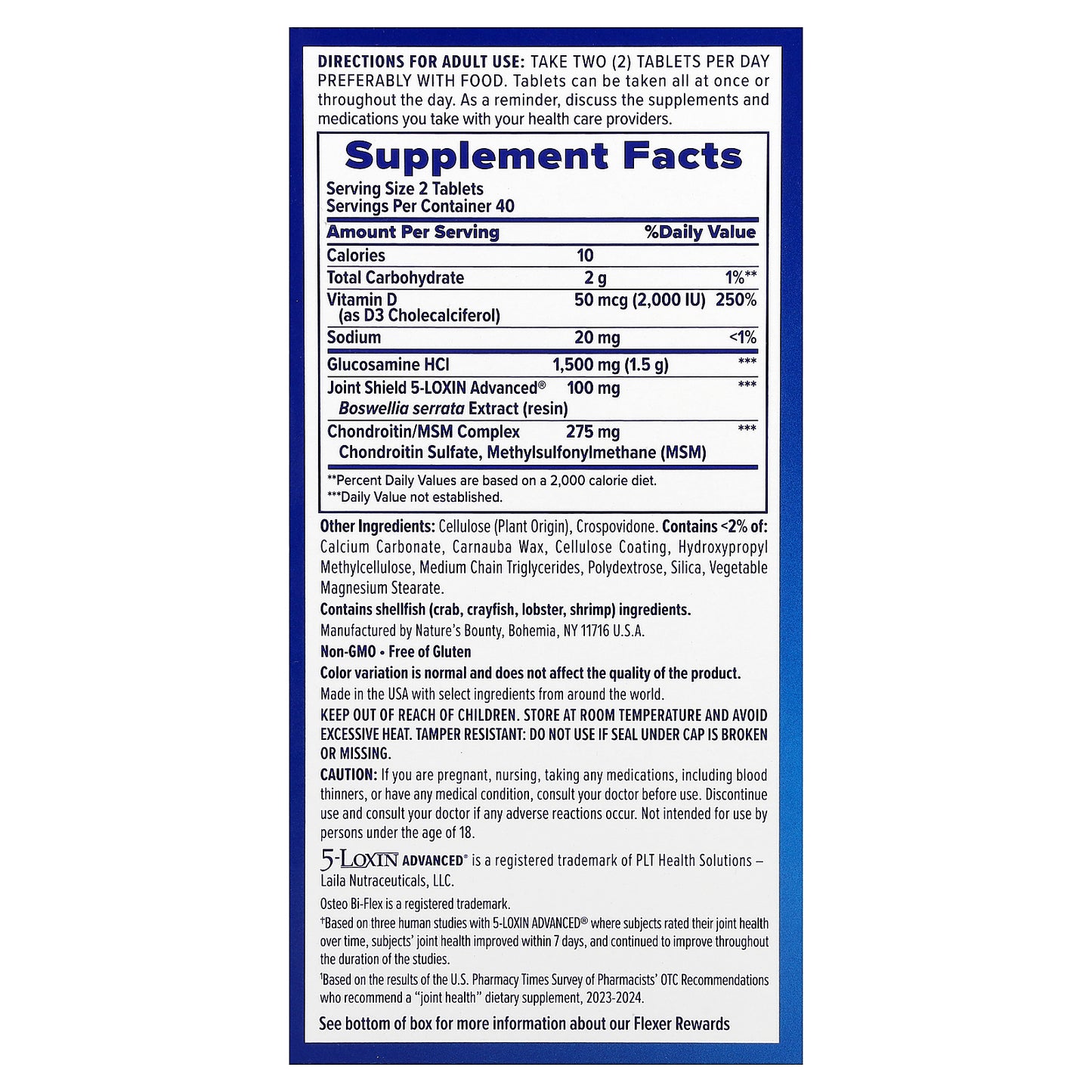 Osteo Bi-Flex, Joint Health + Vitamin D, Triple Strength, 80 Coated Tablets