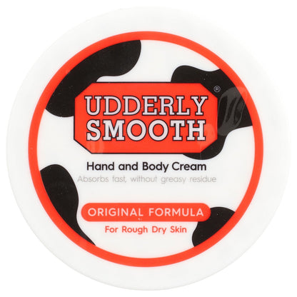 Udderly Smooth, Hand and Body Cream, For Rough Dry Skin, Original Formula, 10 oz (283 g)