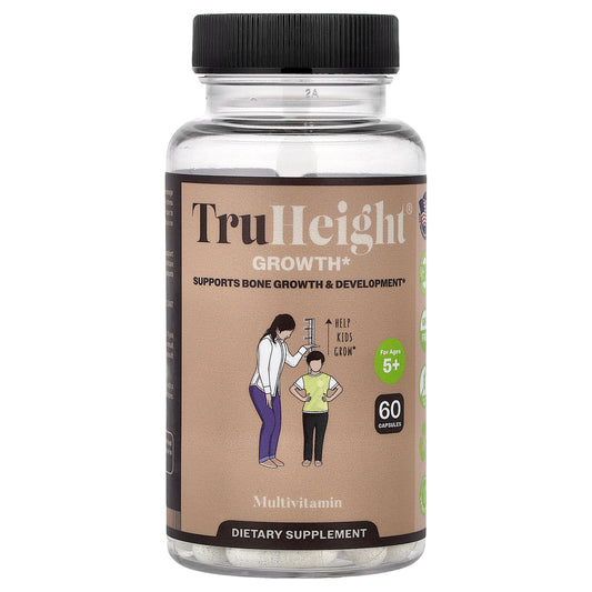 TruHeight, Growth Capsule, For Ages 5+, 60 Capsules