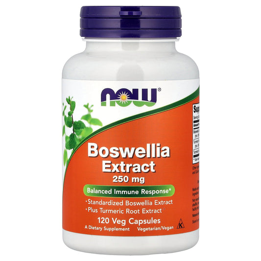 NOW Foods, Boswellia Extract, 120 Veg Capsules