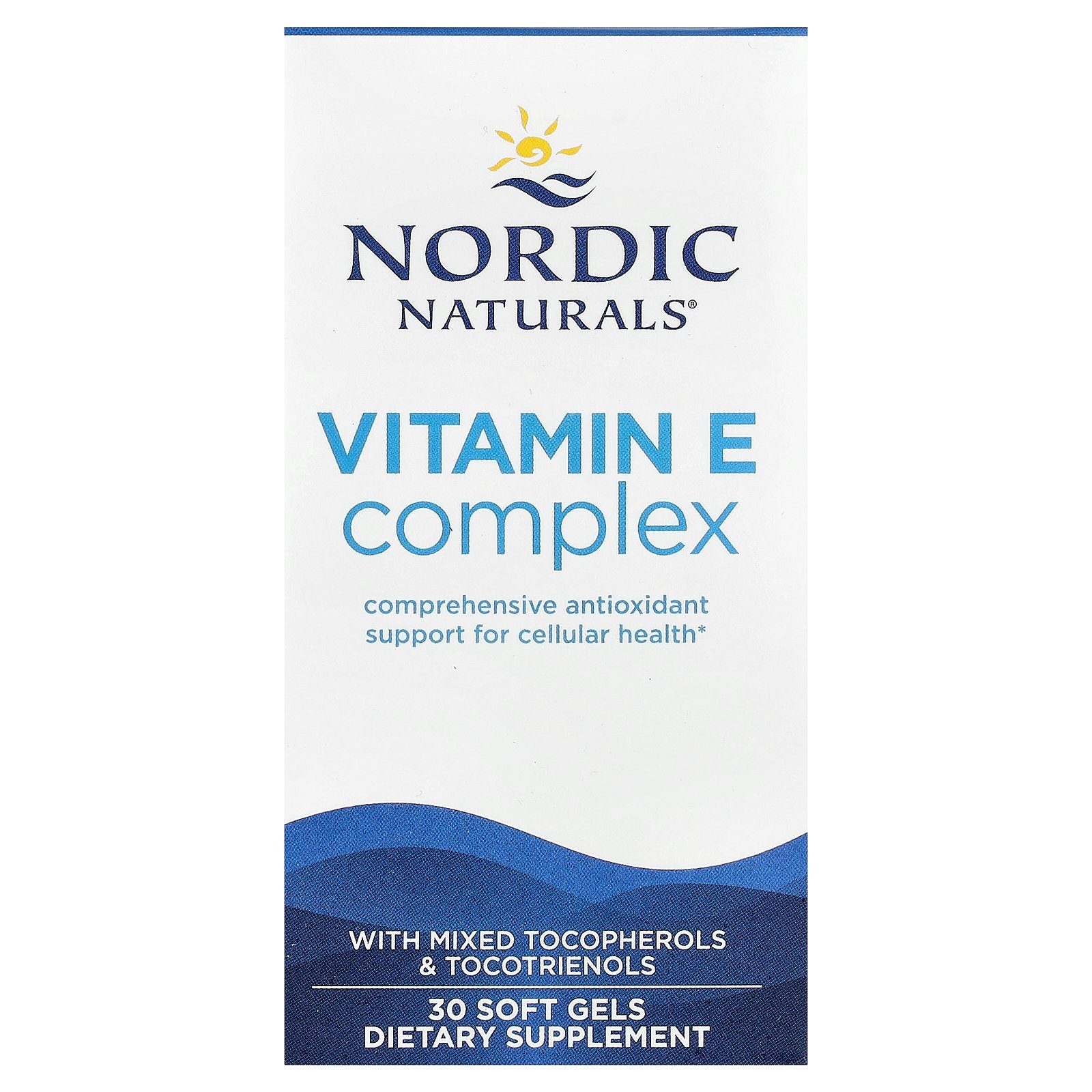 Nordic Naturals, Vitamin E Complex,  30 Soft Gels