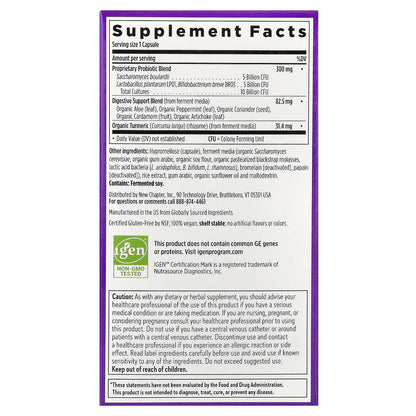 New Chapter, All-Flora™ Probiotic, 10 Billion CFU, 60 Vegan Capsules