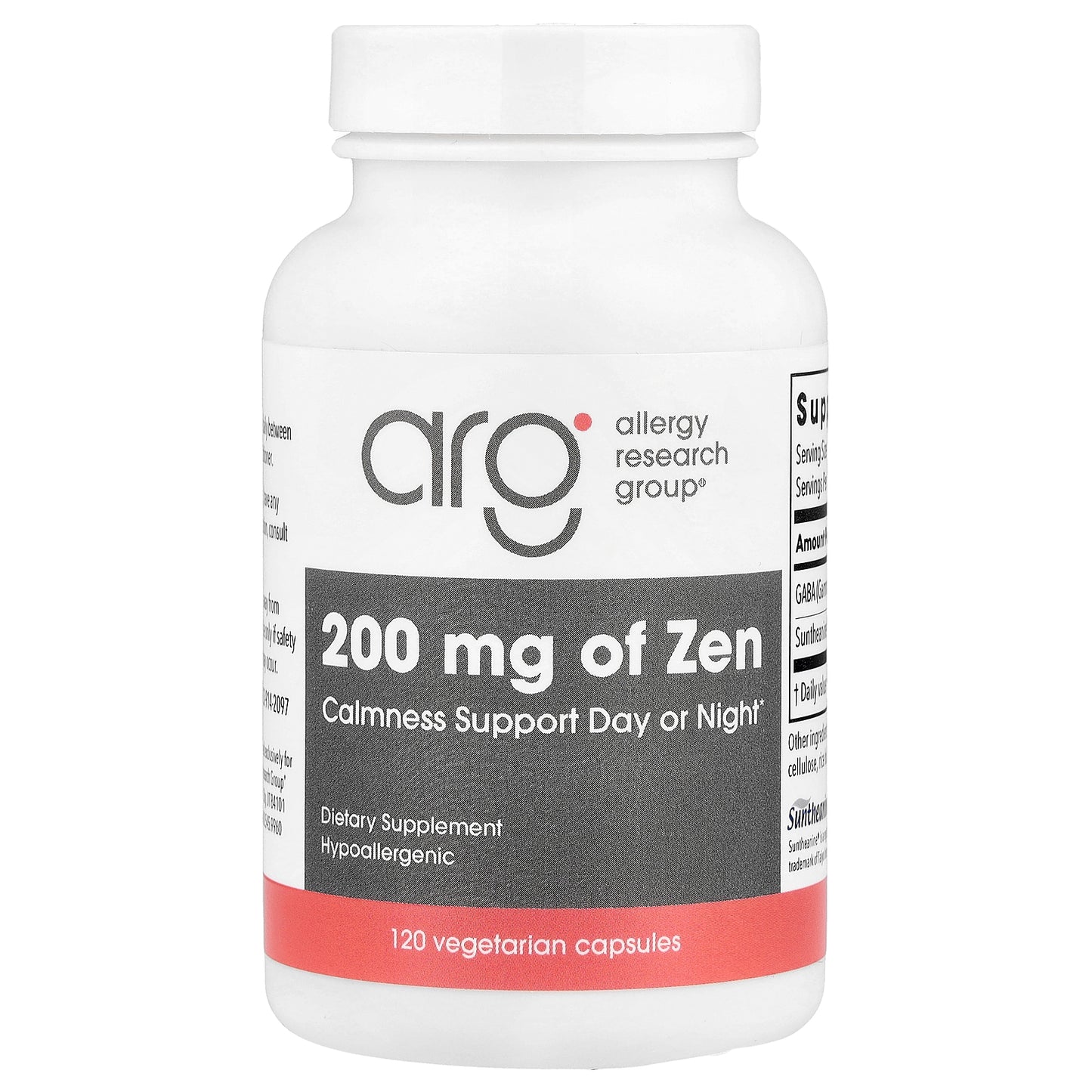 Allergy Research Group, Zen, 120 Vegetarian Capsules