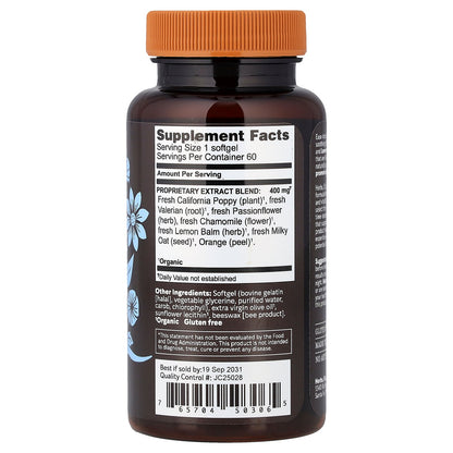 Herbs Etc., Deep Sleep®, 60 Softgels (400 mg per Softgel)