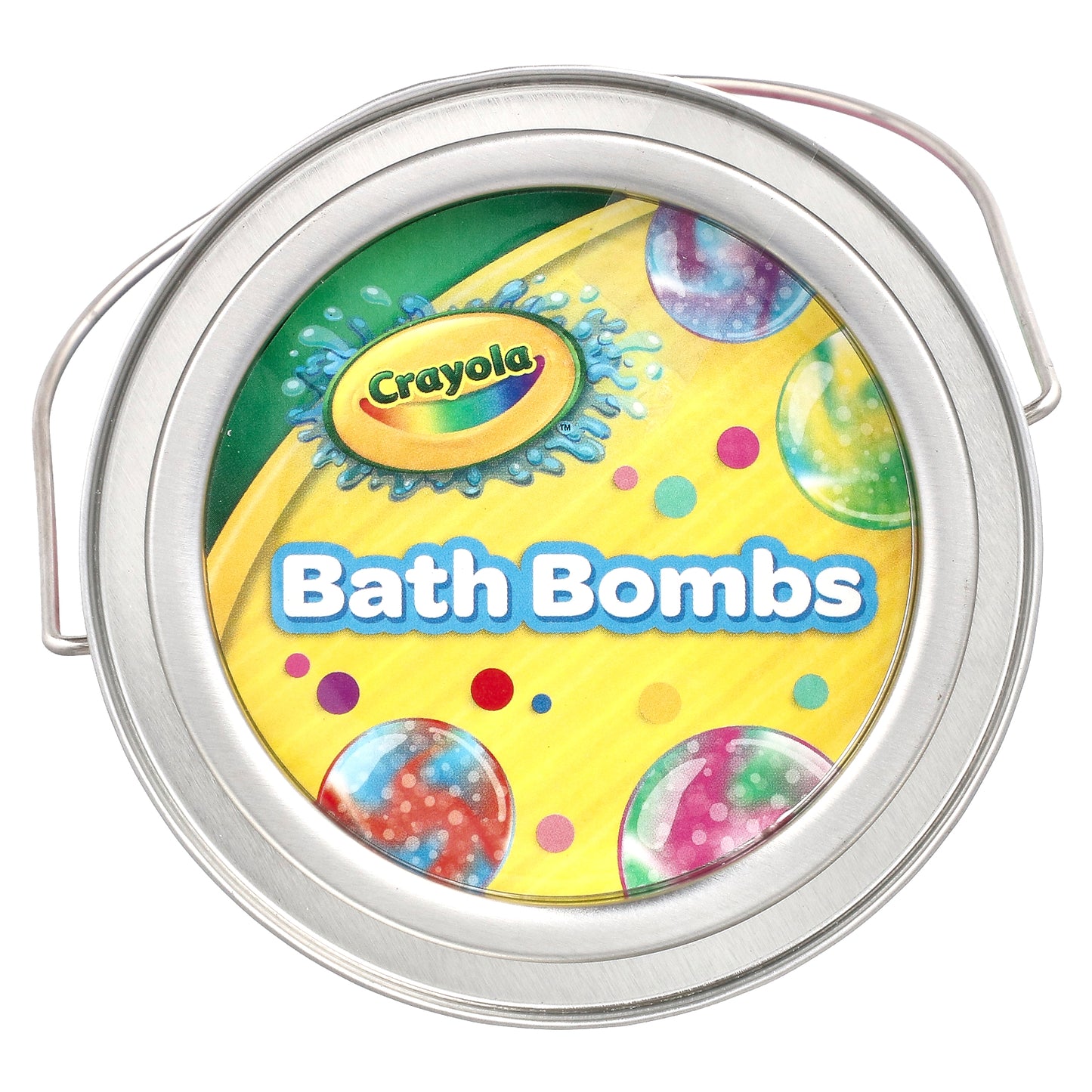 Crayola, Bath Bombs, 3+, Grape Jam, Laser Lemon, Cotton Candy & Bubble Gum Scented, 8 Bath Bombs, 11.29 oz (320 g)