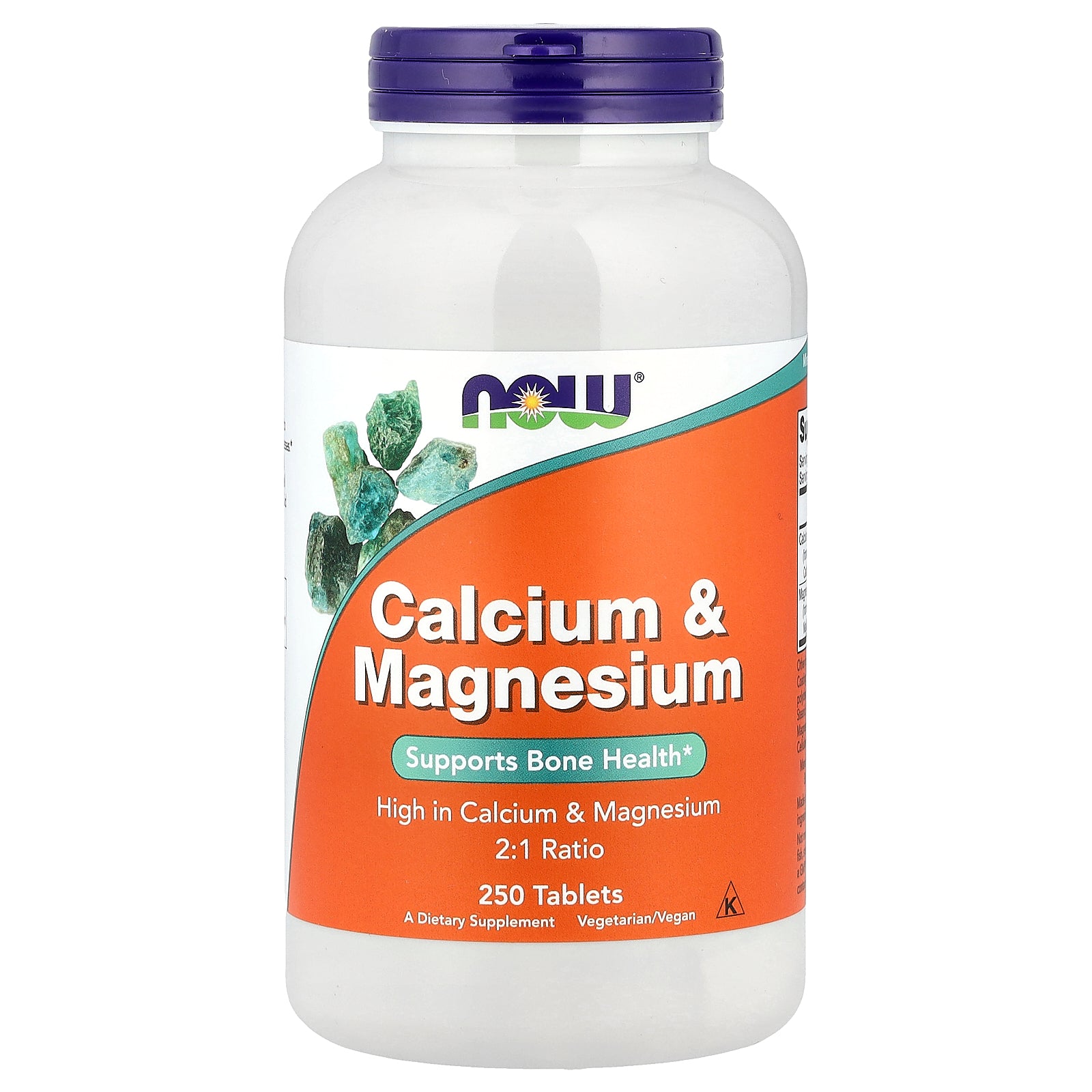 NOW Foods, Calcium & Magnesium, 250 Tablets