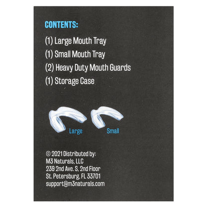 M3, Mouth Guards, 3 Sizes, 4 Guards