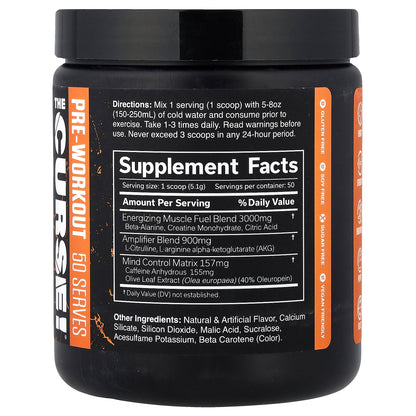 JNX Sports, The Curse!®, Pre Workout, Orange Mango, 8.9 oz (255 g)