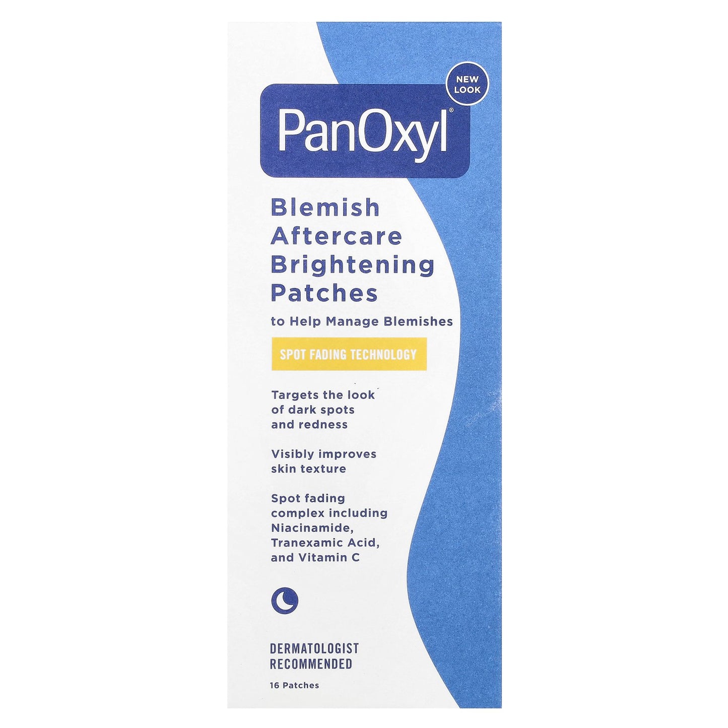 PanOxyl, Blemish Aftercare Brightening Patches, 16 Clear Patches