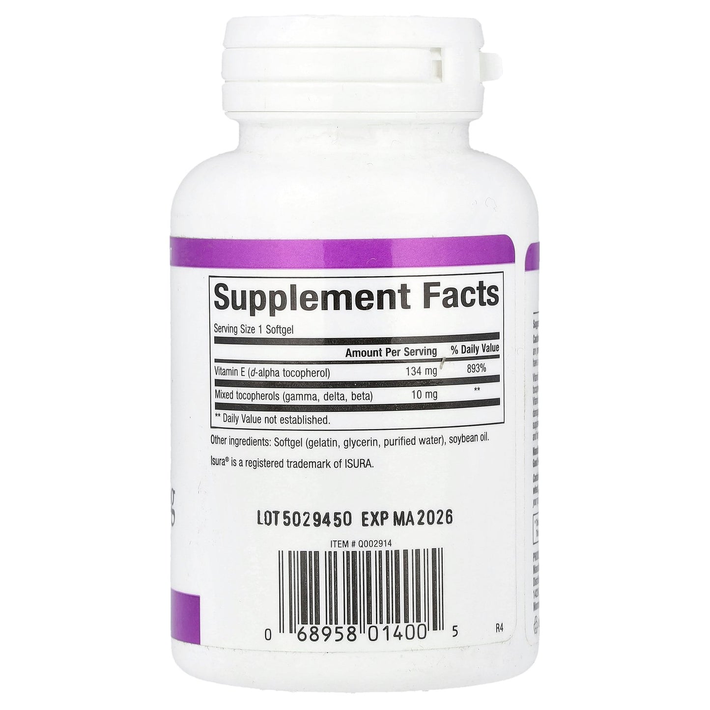 Natural Factors, Mixed Vitamin E, 134 mg (200 IU), 90 Softgels