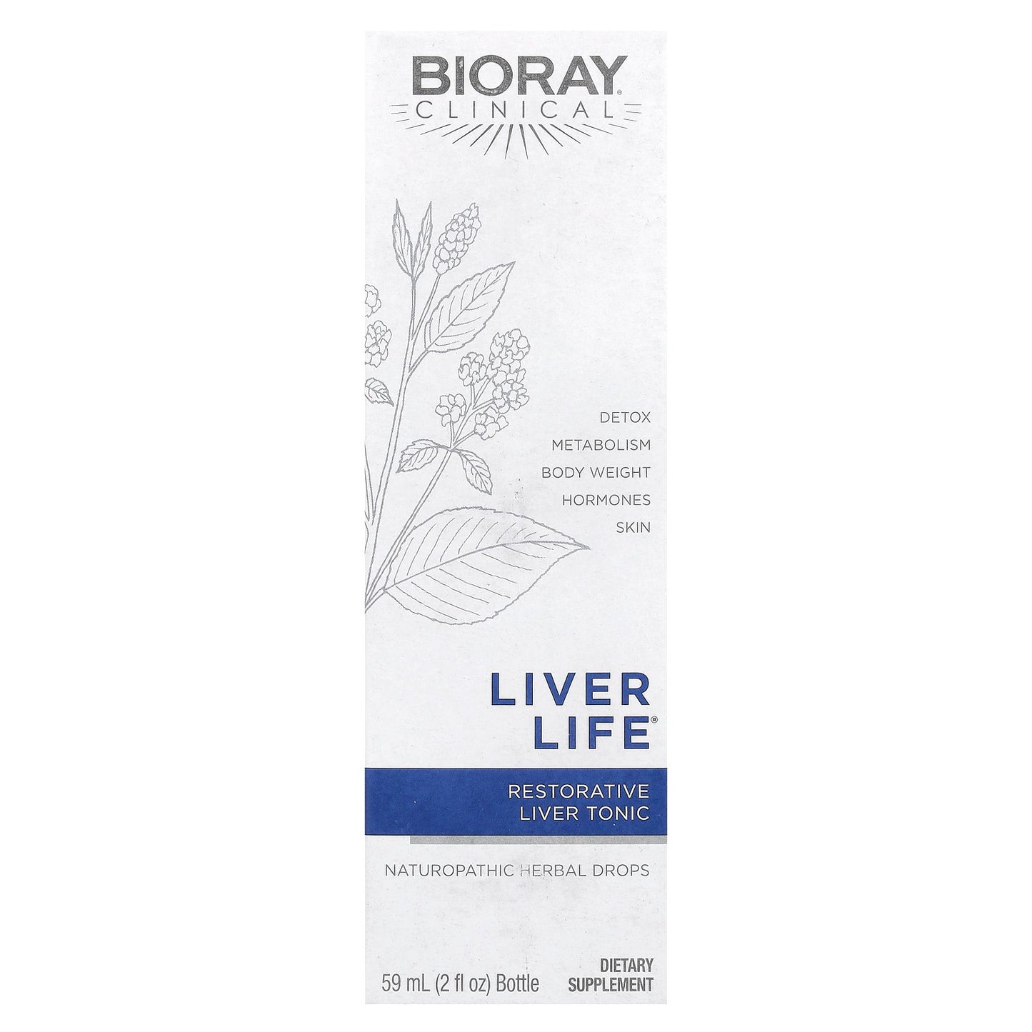 Bioray, Liver Life®, Restorative Liver Tonic, 2 fl oz (59 ml)