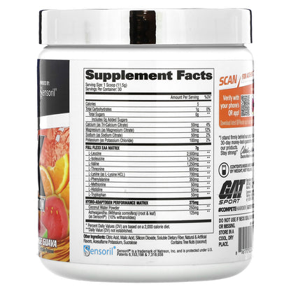 GAT, Flexx EAAs + Hydration, Orange Guava, 12.2 oz (345 g)