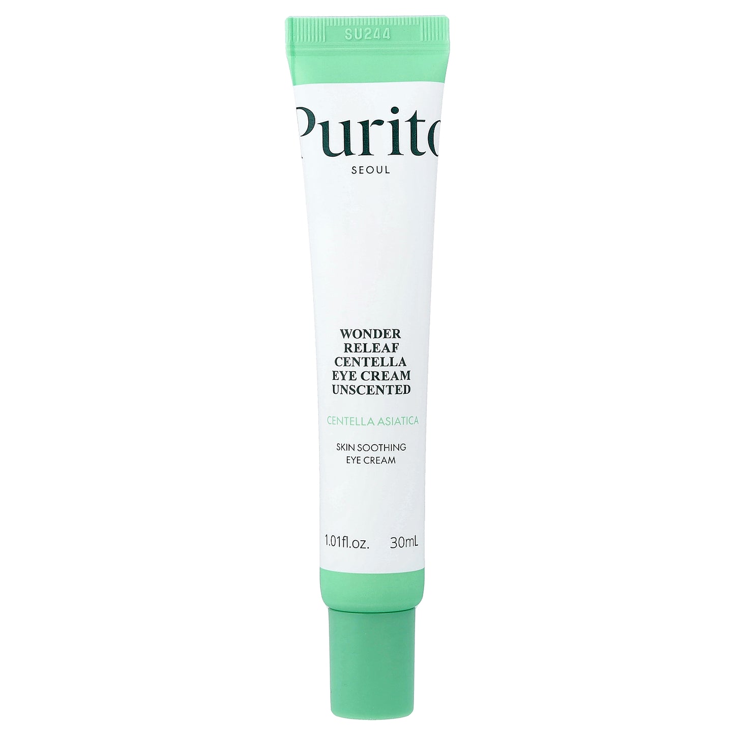 Purito, Wonder Releaf Centella Eye Cream, Unscented, 1.01 fl oz (30 ml)