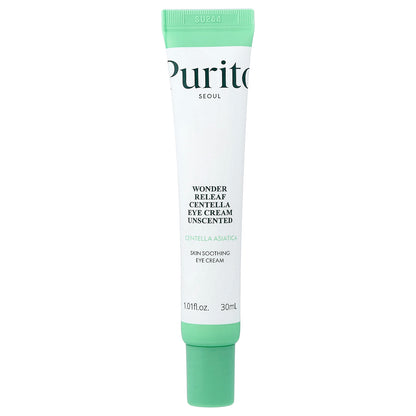 Purito, Wonder Releaf Centella Eye Cream, Unscented, 1.01 fl oz (30 ml)