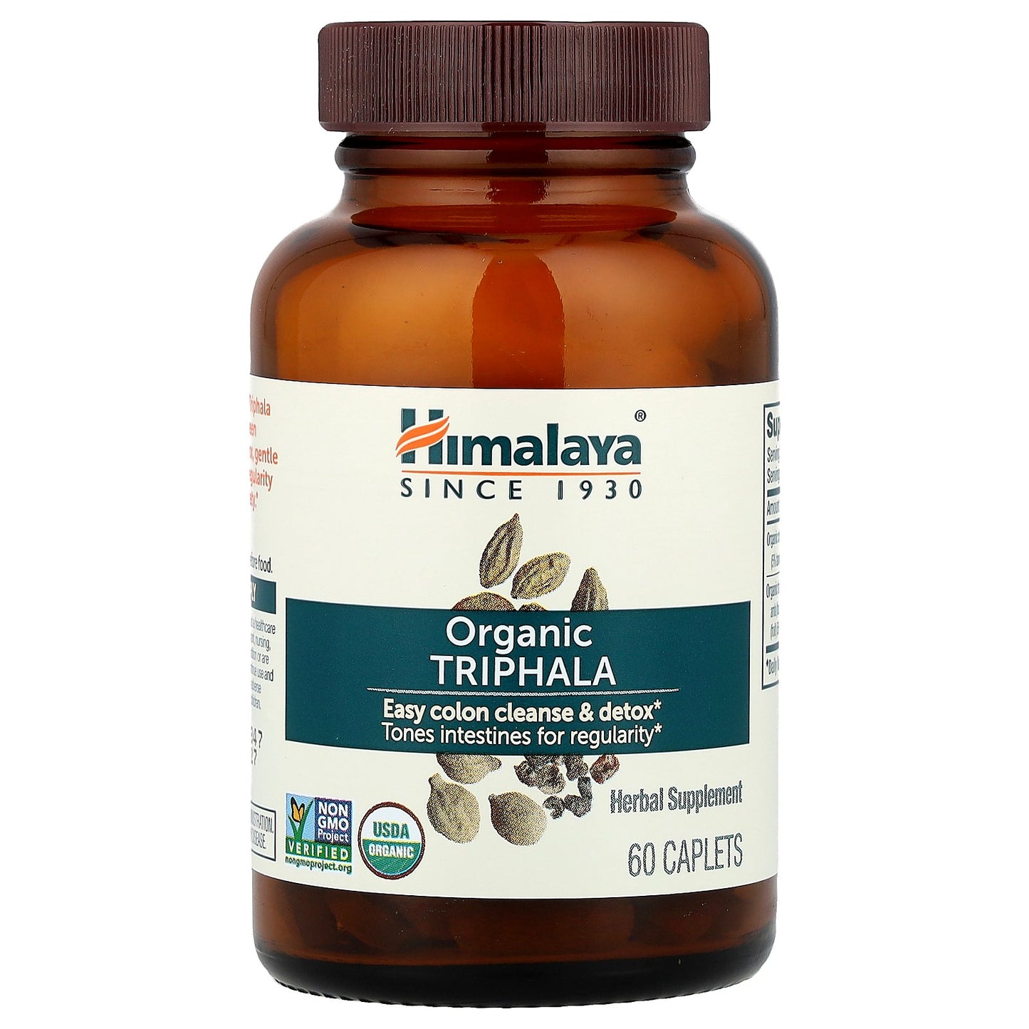 Himalaya, Organic Triphala, 60 Caplets