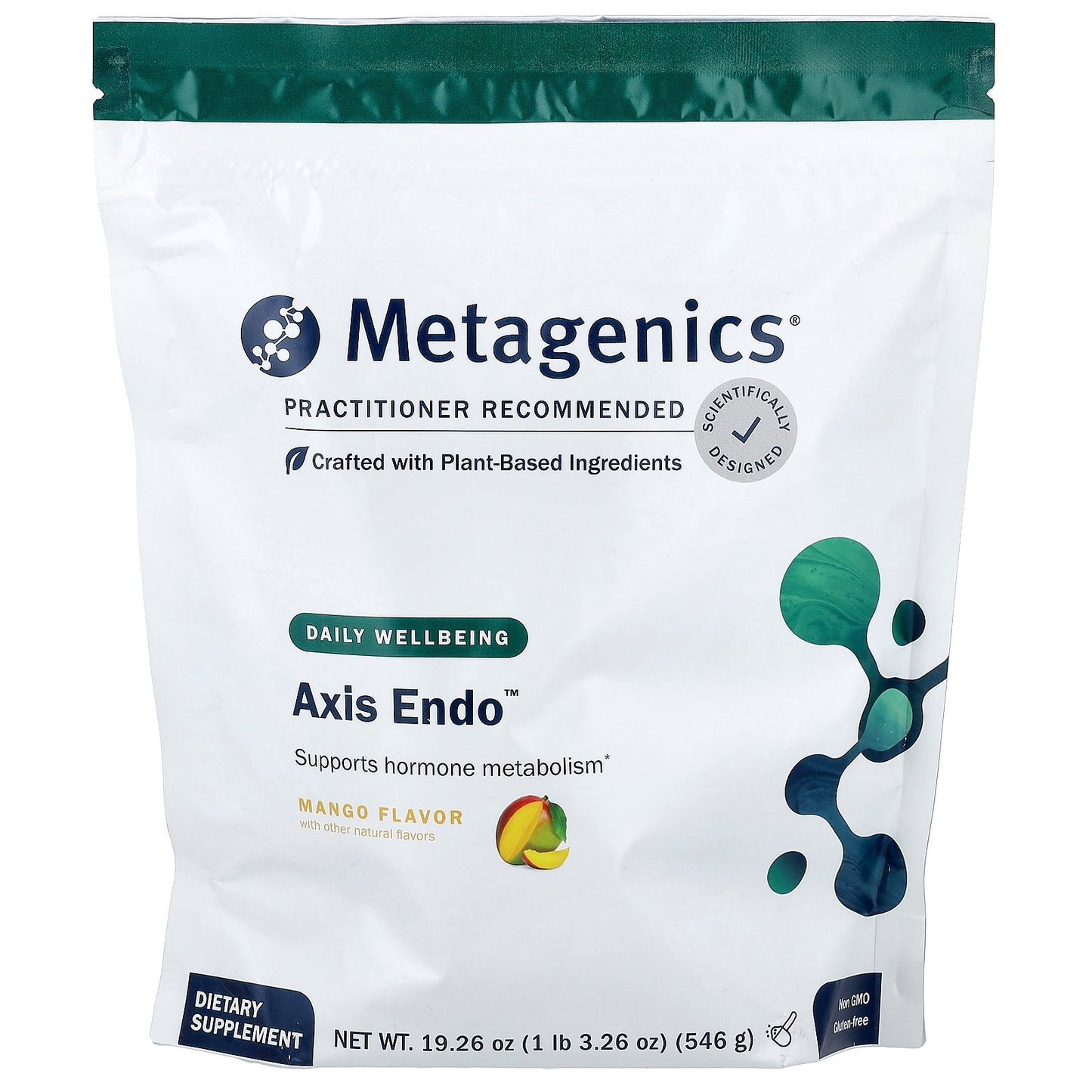 Metagenics, Axis Endo™, Mango , 1 lb 3.26 oz (546 g)