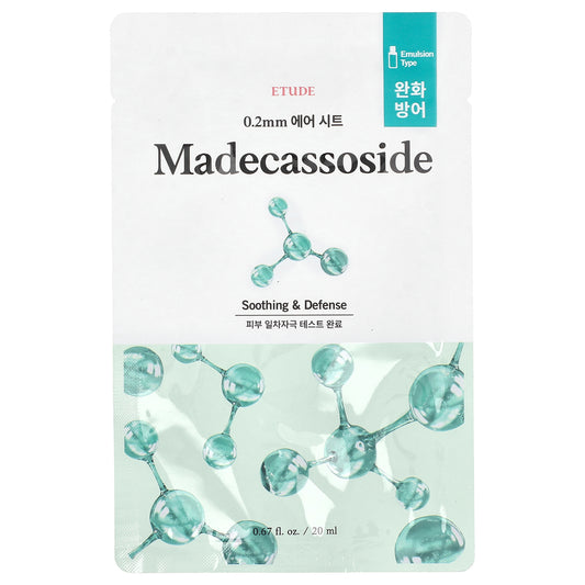 ETUDE, Madecassoside Beauty Mask, 1 Sheet Mask, 0.67 fl oz (20 ml)