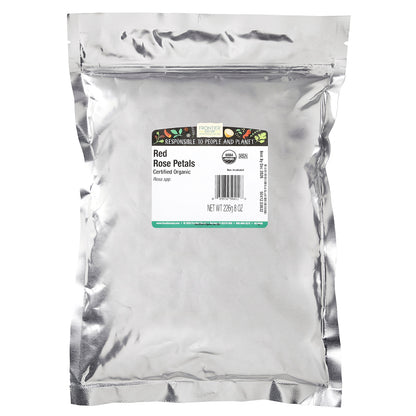Frontier Co-op, Organic Red Rose Petals, 8 oz (226 g)
